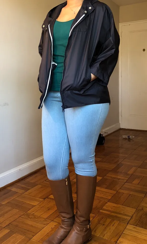 ZARA Poncho Rain Jacket - Image 9