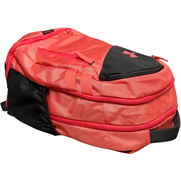 Under Armour UA Storm Backpack Coral Pink Gray - Image 5