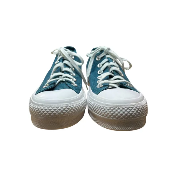 Converse Chuck Taylor All Star Lift Ox low-top platform sneakers turquoise -Sz 7 - Image 5
