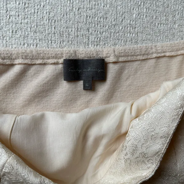 Anthropologie Sunday In Brooklyn Tulle Off The Shoulder Blouse Top Ivory Xl - Image 8