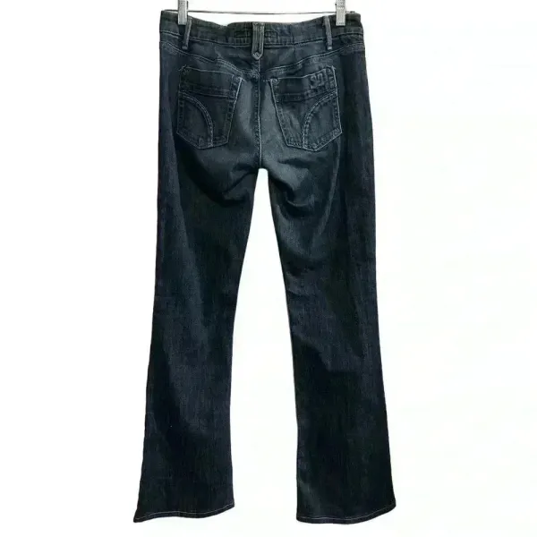 Joe's Jeans Women's Bootcut Dark Wash Low Rise Denim Size‎ 31 Blue - Image 2