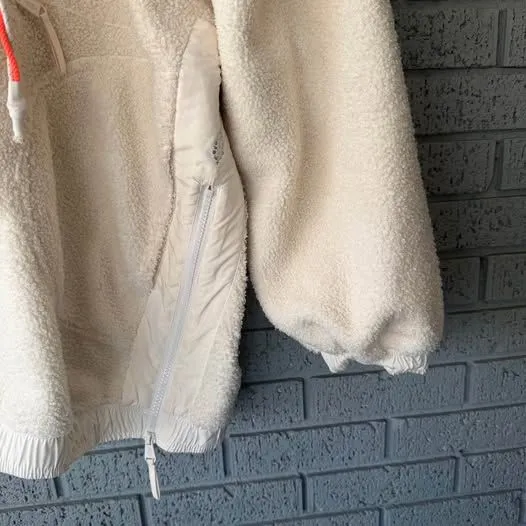 FP Movement Jacket Was She Pullover Fleece Ivory Cream Size Medium - Image 7