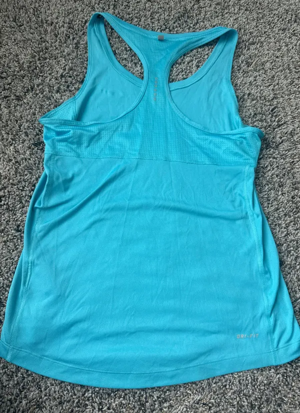 Nike Running Dri-Fit Women’s Tank Top Blue - Image 3