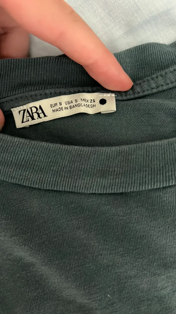 ZARA Short Sleeve Crewneck T-Shirt - Image 2