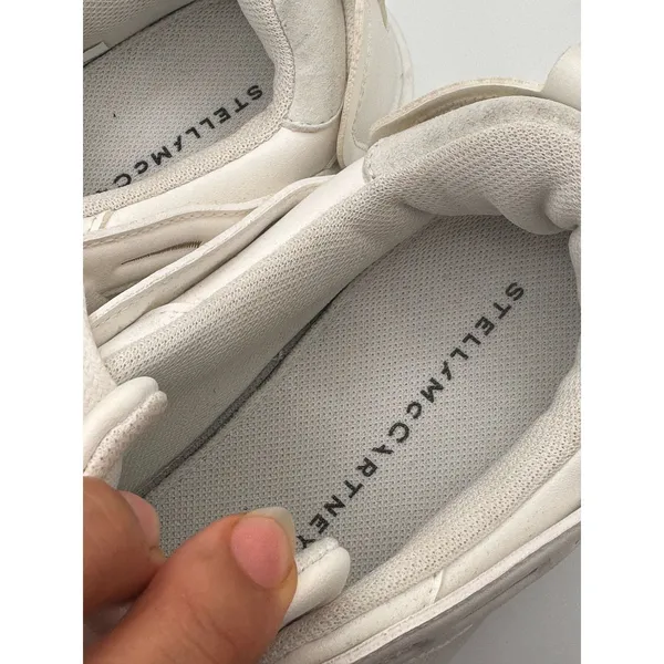 Stella McCartney S-Wave 1 White Ice Chunky Sneakers Trainers EU 42 US 12 - Image 8