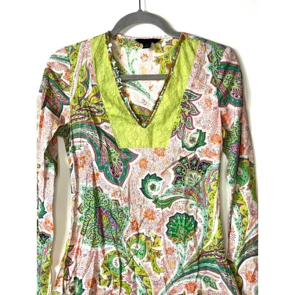 Vintage‎ y2k Express paisley print top - Image 3