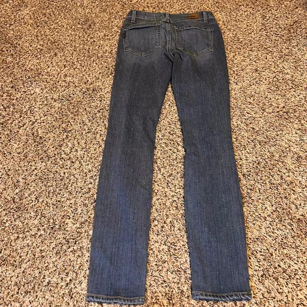 PAIGE Women's Blue Skinny Jeans Distressed Ripped‎ Pockets Size 23 - Image 6