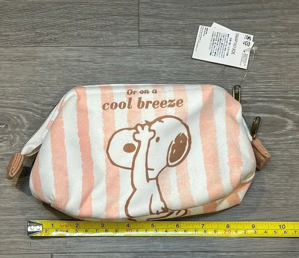 Snoopy peanuts mini pouch bag Pink - Image 4