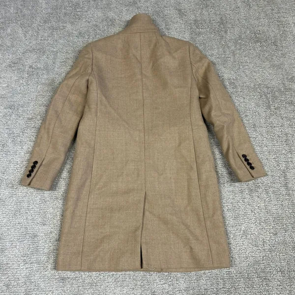 J Crew Regent Blazer Womens 0 Petite Wool Camel Lined Long Jacket Preppy - Image 7