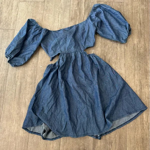 BOUTIQUE denim blue dress ✨ - Image 5
