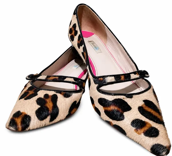 Boden 959 Leopard Calf Hair Mary Jane Pumps Women European Size 38 - Image 3