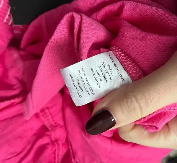 Lulus Pink Linen Jumpsuit - Image 8