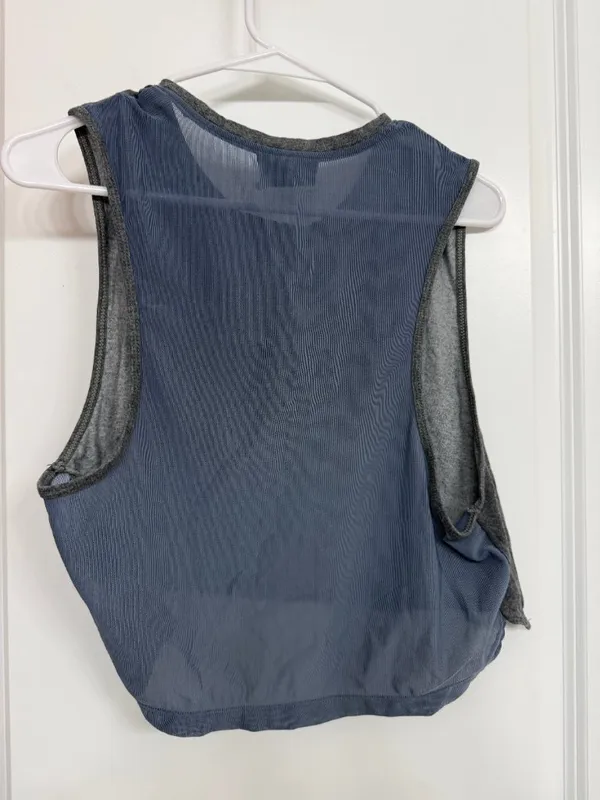 Gymshark OG Mesh Back Cropped Workout Tank M - Image 5