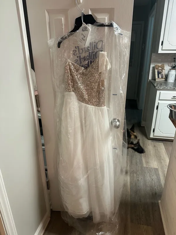 Girls size 14 Formal Dress - Image 2