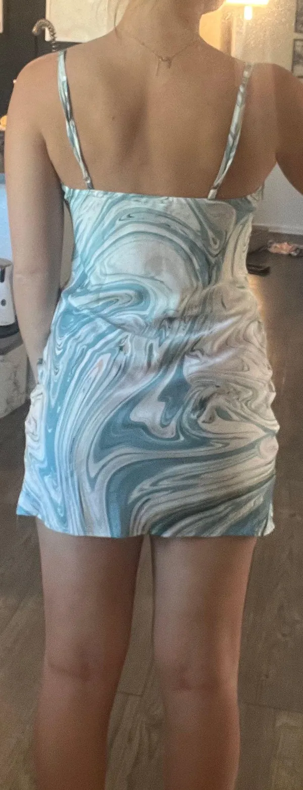 Boutique Marble Mini Dress - Image 2