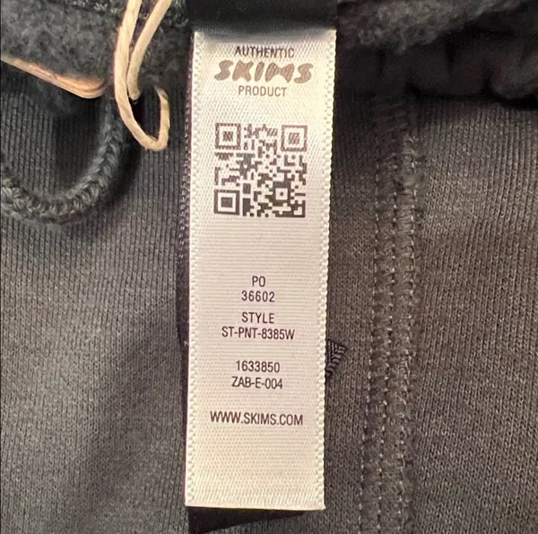 Skims cotton Fleece Classic Straight Leg pants in Spruce - Image 5