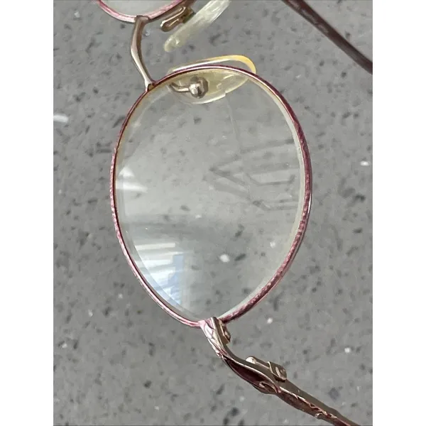 Laura Ashley Plum Pudding Eyeglass Frames ONLY 53-17-135 Oval Full rim - Image 13
