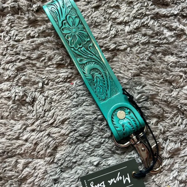 NWT Myra Bag keychain‎ wristlet Blue - Image 3