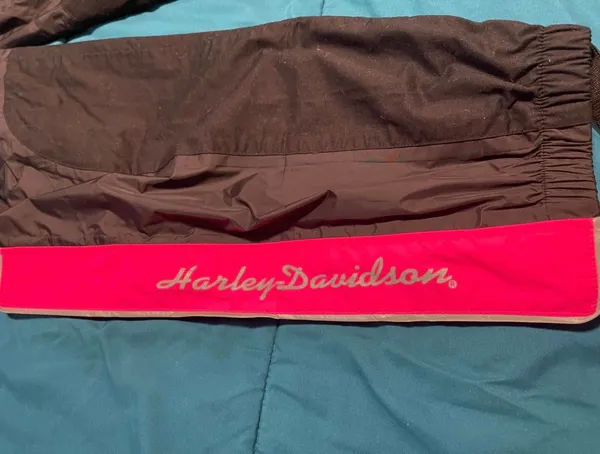 Womens Harley Davidson rain pants S - Image 2