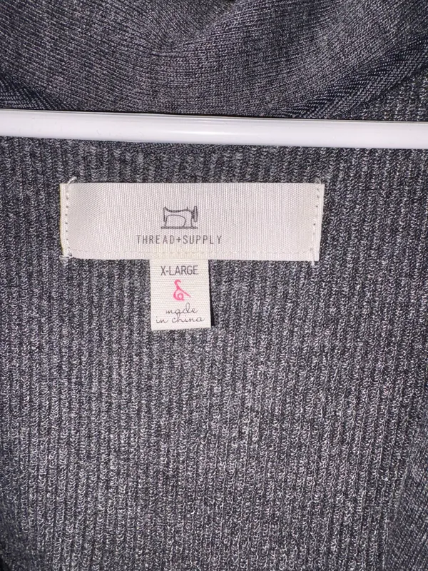Thin Gray Sweater - Image 3