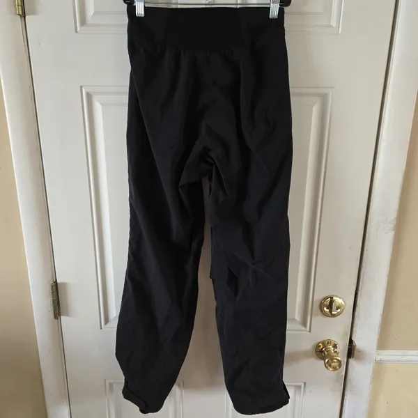 REI Women XS Black Full Side Zip Snow Ski Shell Pants Waterproof Alpine Outdoor - Image 4