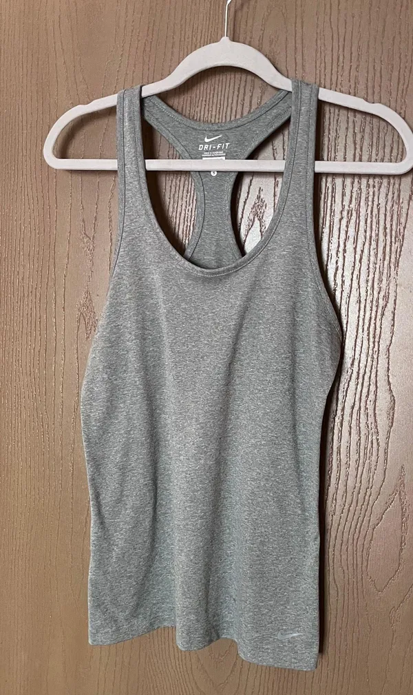 Gray Dri-Fit Workout Tank - Image 2