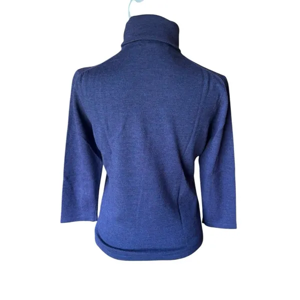 Brooks Brothers Cashwool Soft Ribbed Knit Turtleneck Sweater Womens Small - Image 2