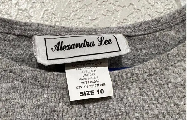 Grey top Gray Size M - Image 2