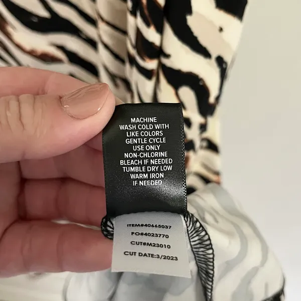 Torrid NWT Maxi Studio Knit Midi Dress Watercolor Zebra Tan Brown Orange Size 2X - Image 14