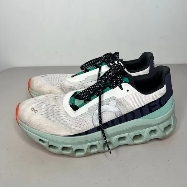 On Running Cloudmonster Size 9 Blue - Image 4