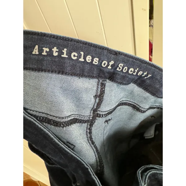 Articles of‎ Society Womens Jeans Sz 26 Dark Blue Lana Wash Skinny 5354PL-505E - Image 3