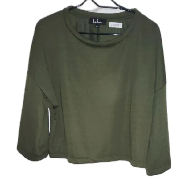 Lulu's Cropped Top. Large         LTOP121 - Image 2