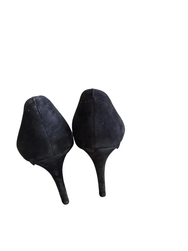 JESSICA SIMPSON Black Suede Pointed Heels Size 7.5 - Image 7