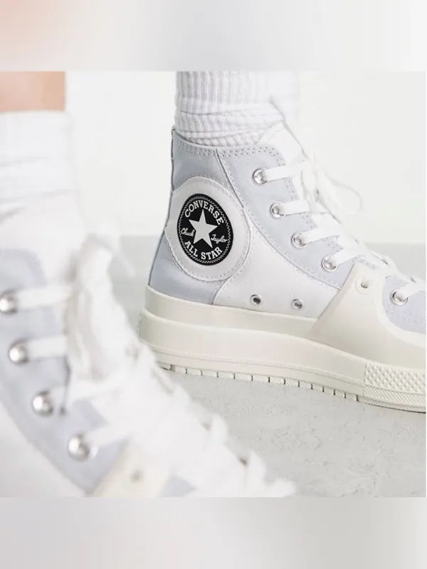 Converse Chuck Taylor All Star Construct High Colorblock - Ghosted Shoes Size 10 - Image 3
