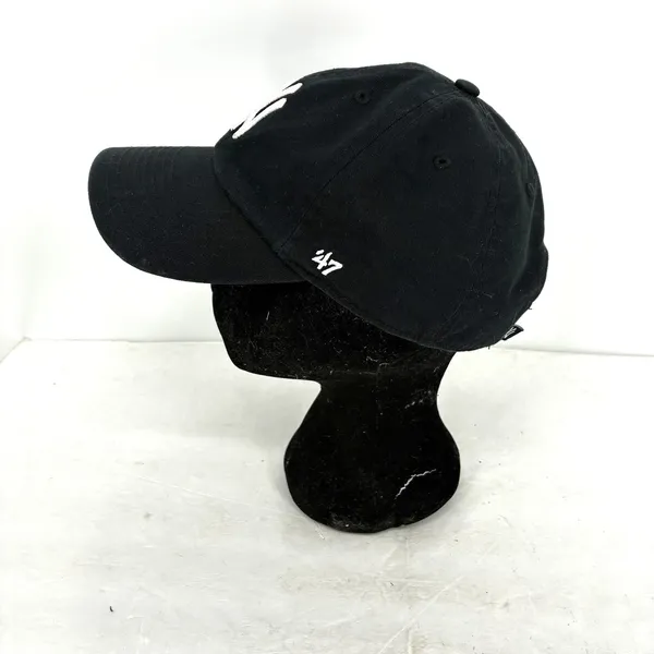 '47 Brand New York Yankees Black Dad Hat Adjustable MLB Baseball Cap - Image 4
