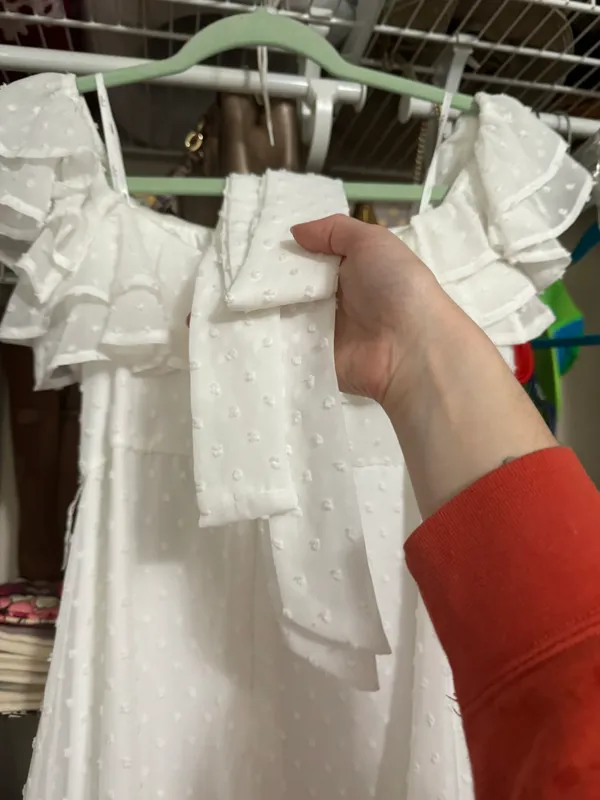 Lulus White Midi Dress - Image 4
