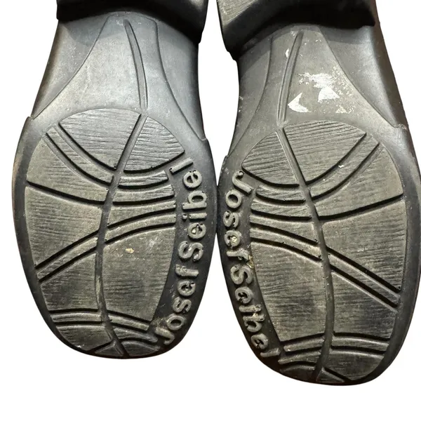 Josef Seibel Shoes Womens Size 8 Black Leather Mary Jane Slip On Comfort Walking - Image 10