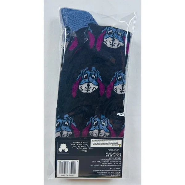 Disney Crew Socks Winnie the Pooh Womens Size 9-13 Eeyore Disney Movie Lot/4 New - Image 13