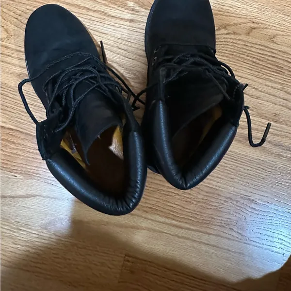 Timberland Black Women's Lace Up Boots - Image 11