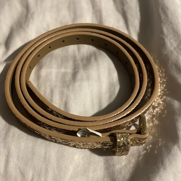New Target sparkle gold belt .5 inches wide must bundle - Image 2
