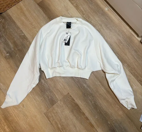 Adidas Soft Lux Loose Sweatshirt - Image 2