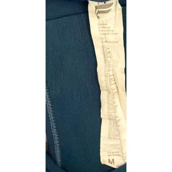Fabletics Trinity High-Impact Athletic Active Blue Sports Bra Size Medium - Image 3
