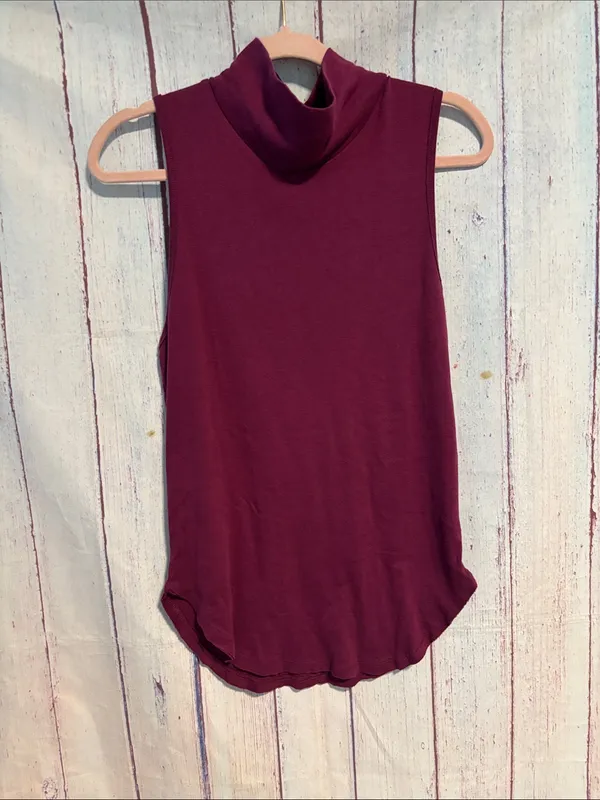 NWOT Free People Sleeveless Turtleneck Top - Image 2