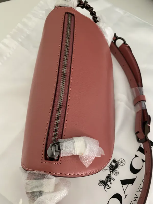 Coach Chain Belt Bag With Quilting - Image 2