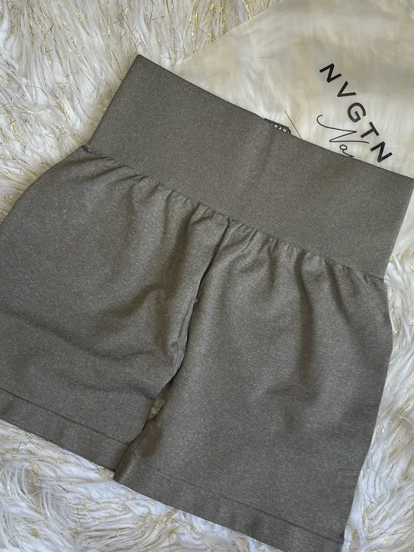 NVGTN Pro Shorts Med Taupe - Image 3
