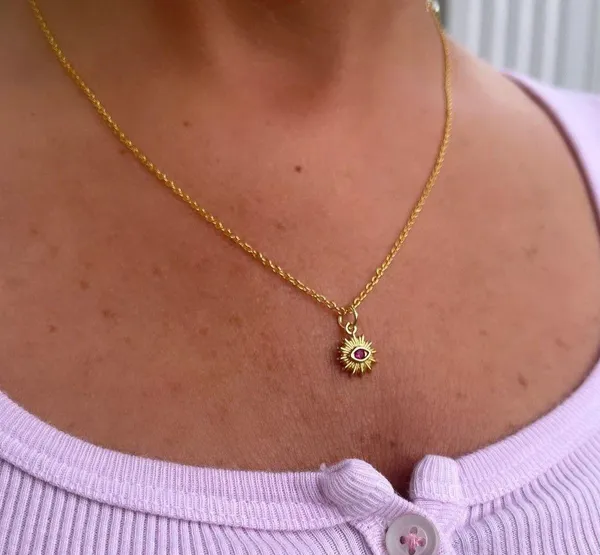 Handmade Evil Eye Necklace 🧿 - Image 2