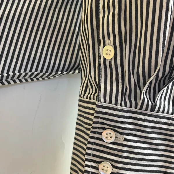 J.Crew Women's Striped Button-Up Shirt‎ - Image 5