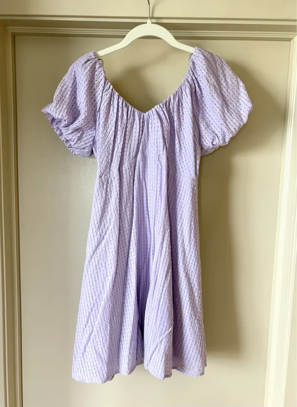 Old Navy Purple Mini Dress XS - Image 2