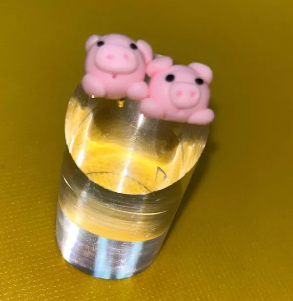 New Fashion Cute Animal Female Creative Handmade Earrings Polymer Clay - Image 5