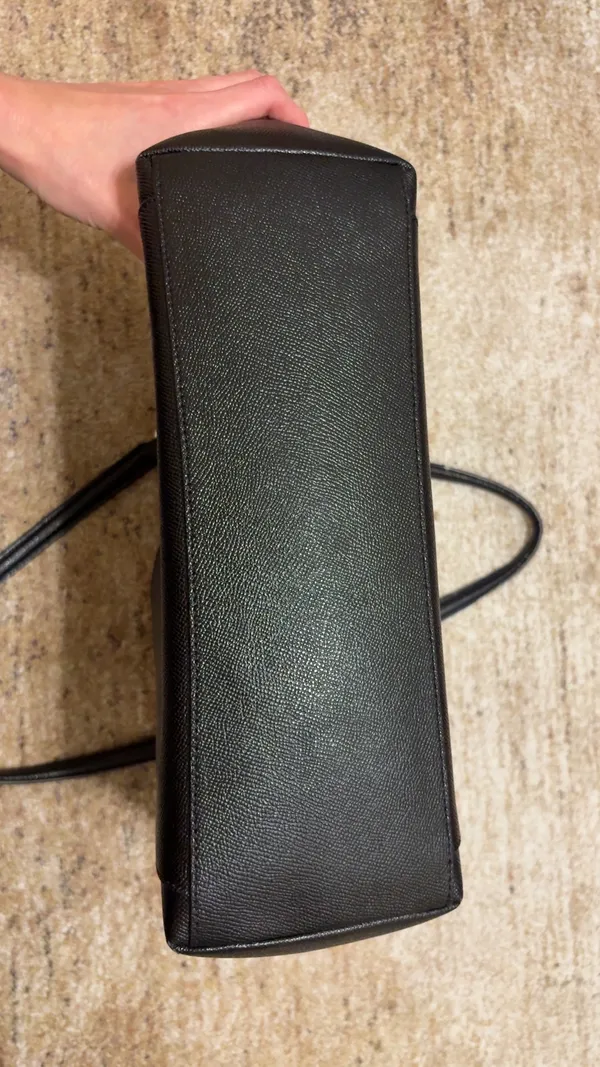 Coach Black Tote Bag with Gold Details - Image 8